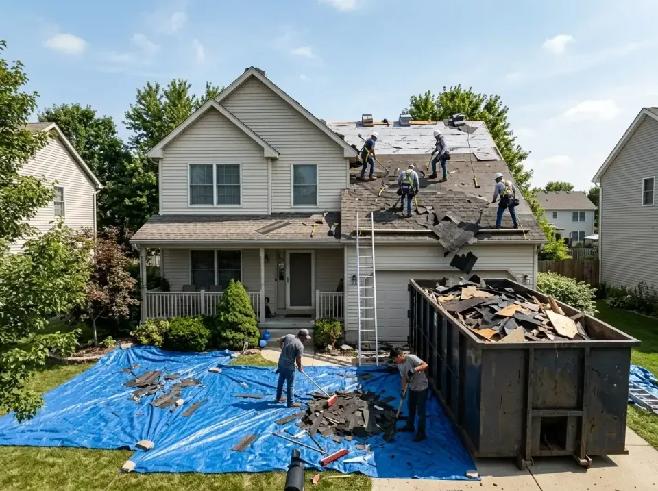 roof-replacement-debris-remova-004 — frequently asked questions, Cheapest Dumpster Rentals in Paradise, CA